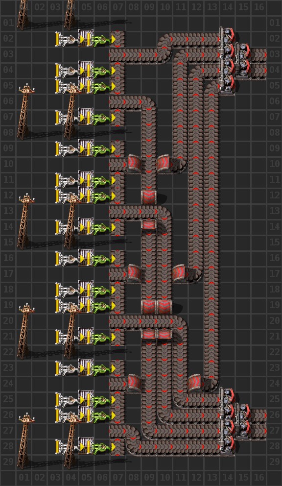Paul's Rails and Stations - → Unloading 2 Types 4 RB - FactorioBin