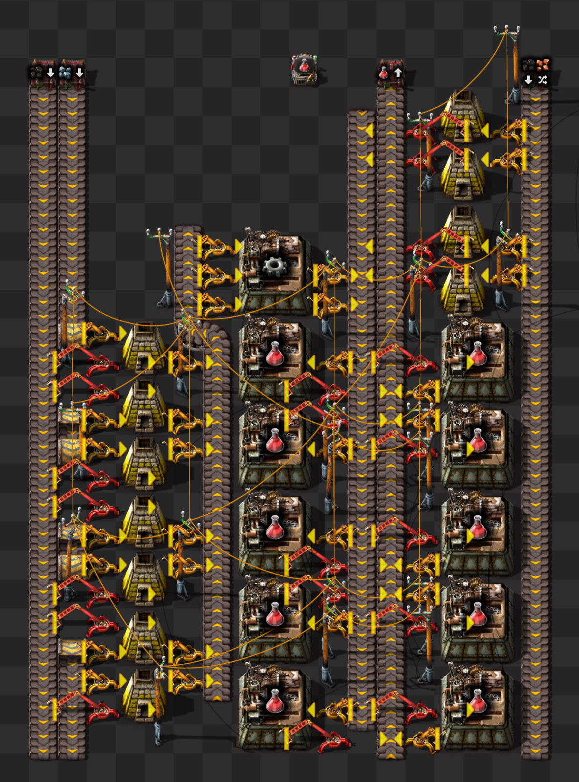 Raw to Final - [item=automation-science-pack] Factory - FactorioBin