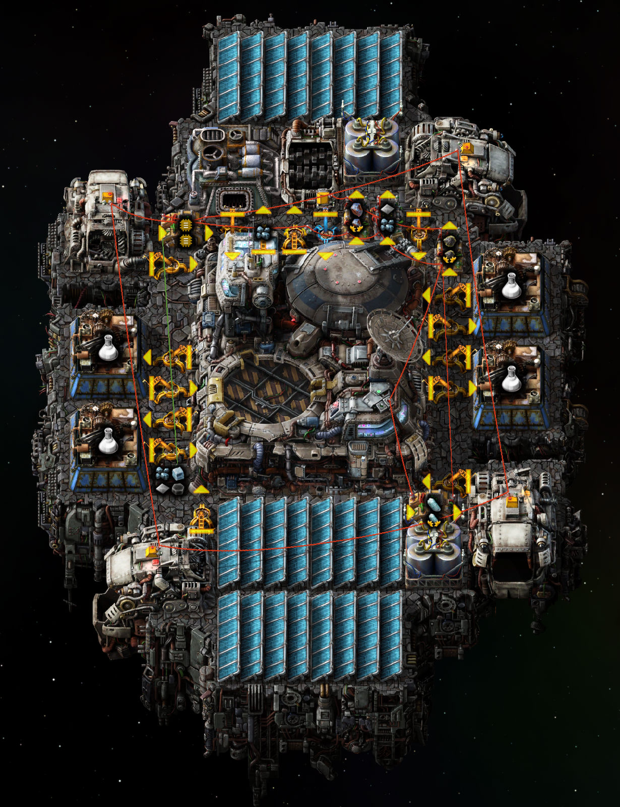 Raw to Final - [item=space-science-pack] Factory (DLC) - FactorioBin